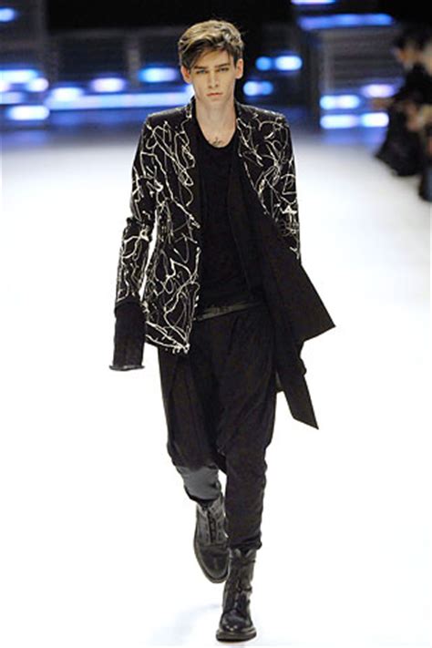 dior homme fw 2007|Dior men's dresses fall 2007.